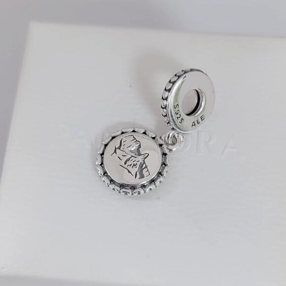 Pandora Saudi Exclusive Dangle Charm S925 Silver Bracelet Pendant with box - Picture 4 of 7